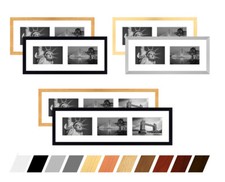 Collage Holz Bilderrahmen