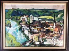 ausdruckstarkes Aquarell -