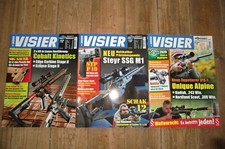 VISIER Waffenzeitschrift, Waffenmagazin, 3-Ausgaben Juni/August 2019 & März2020