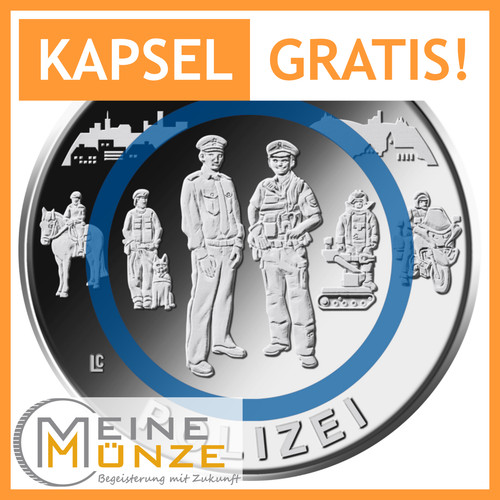 Euro münze polizei - euro,