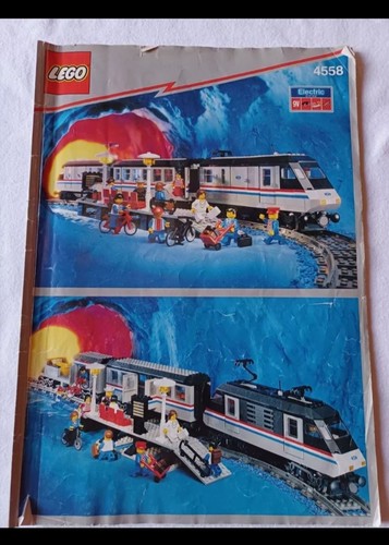 Lego 4558 metroliner - lego, grau