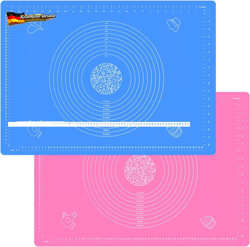 Backmatte silikon set fürteig - set,