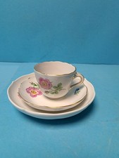 ALTE MOCCATASSE  GEDECK BLUMEN