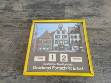 DDR Erfurt ewiger Kalender