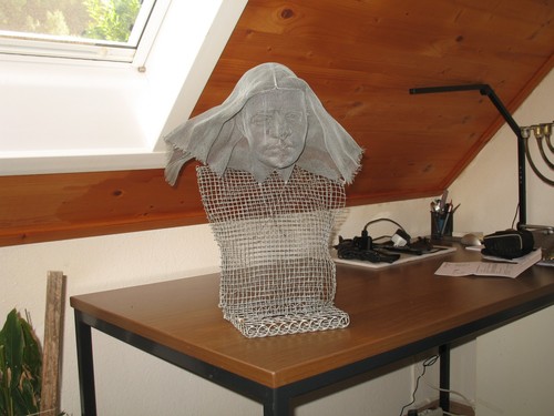Skulptur abstrakt metall - skulptur,