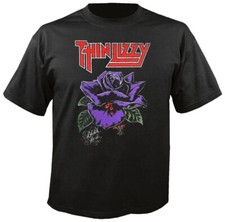 THIN LIZZY - Cover - Black Rose - T-Shirt