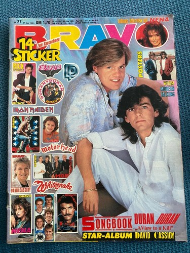 Bravo zeitschrift 1985 - zeitschrift, 27/1985
