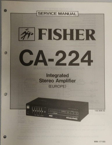 Fisher service manual - service,