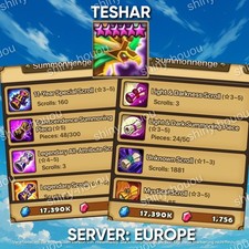 Summoners war teshar - war,