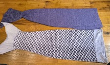 Meerjungfrau Flosse decke NIXE XL Strickdecke Kuscheldecke Wolle ETSY 