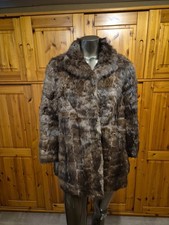 Bisam Pelz Jacke Echtpelz Fell