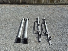 Mercedes Dachgepäck Grundträger für W210 mit 2 Fahrradträgern und Skiträger