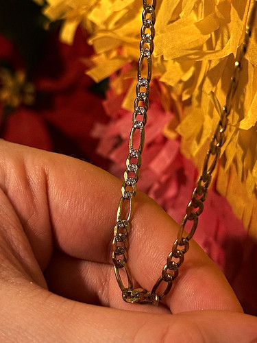 Tolle figarokette mit muster - tolle,