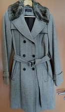 Damen Wollmantel Gr. 42