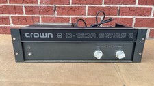 Crown 150A Series II Amp Power