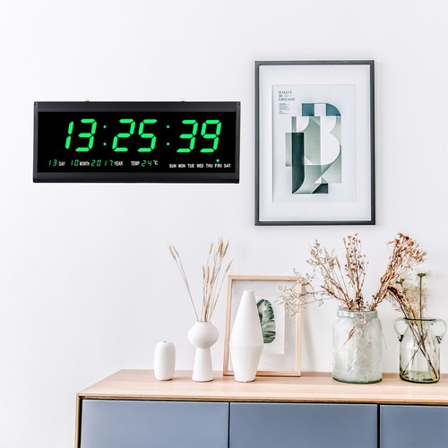 Moderne digitale wand uhr - moderne, mit