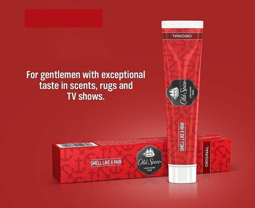Old spice lather - old, rasiercreme