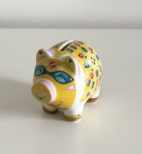 Ritzenhoff Piggy Bank, Sparschwein, Laura Feracioli 2007 Sammlerstück Porzellan