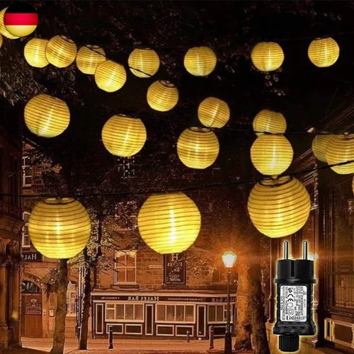 Lampions lichterkette außen - lichterkette,