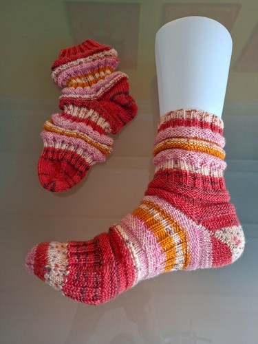 Mojos selbstgestrickte socken - mojos,
