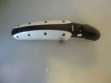 1x neues  26 zoll  vorderrad   dirtbike schutzblech, 500x90 mm, schwarz-weiss