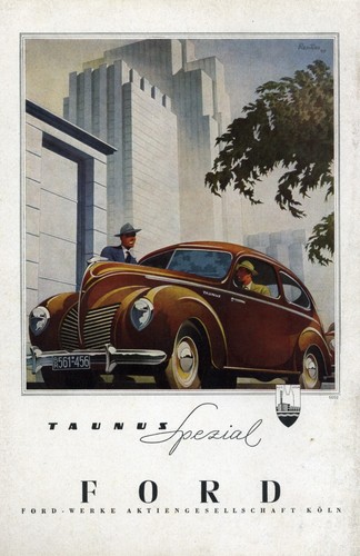 Ford taunus spezial reklame - ford,