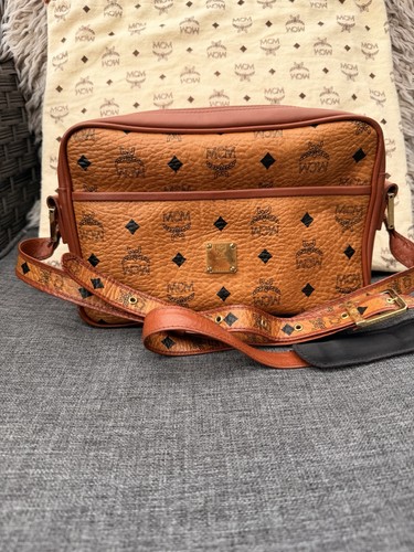 Mcm umhängetasche cognac - mcm,