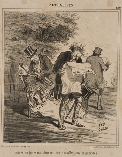 Cham karikatur - cham, (1819-1879),
