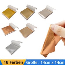 100 Blatt Blattgold Imitat