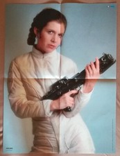 CARRIE FISHER (Star Wars) - "Pop Rocky" POSTER 41x56 cm - sauber gefaltet !!!