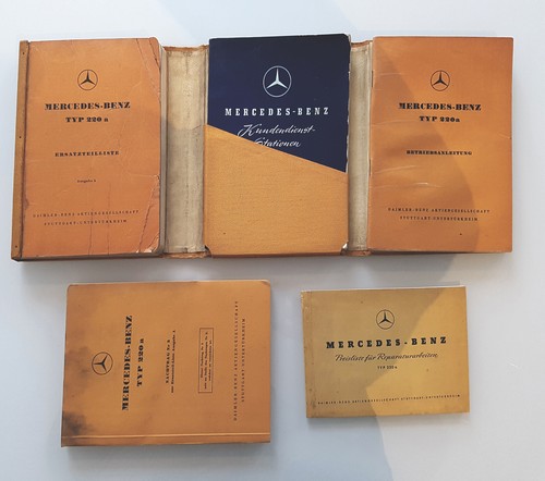Leinen bordmappe mercedes - leinen-bordmappe, 220a