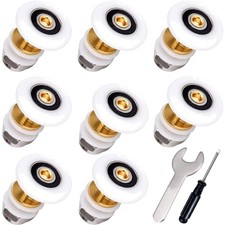 Robuste 25mm Duschtürrollen