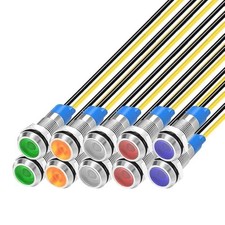 Gebildet 10x 6mm 230V LED