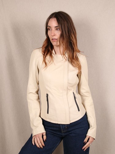 Zara bikerjacke aus softem - bikerjacke,