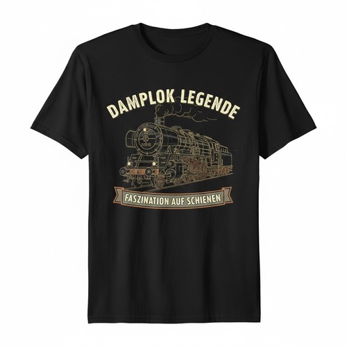 Herren shirt dampflok - herren,