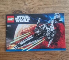 Lego Star Wars 7915 Nur Bauanleitung Bauplan Aufbauanleitung 