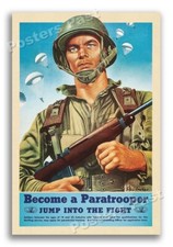 1940s WW2 Become a Paratrooper