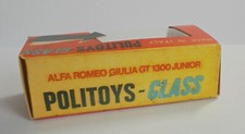 Repro Box Politoys -Glass Alfa Romeo Giulia GT 1300 Junior