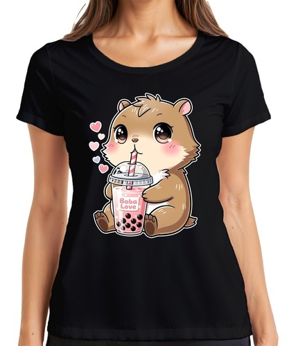 Boba love hamster bubble - love,