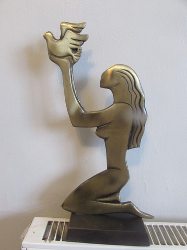 Vintage art deco - art, messing