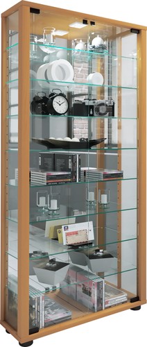 Glas stand vitrine lumo - glas,