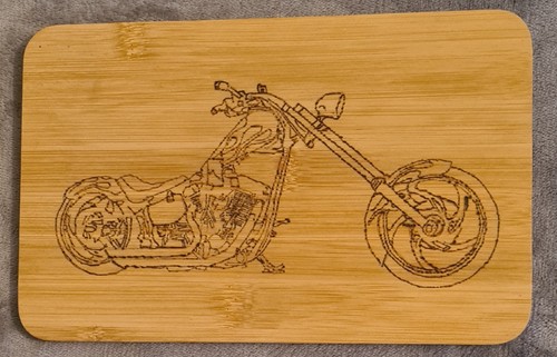 Brandmalerei motiv motorrad - motiv,