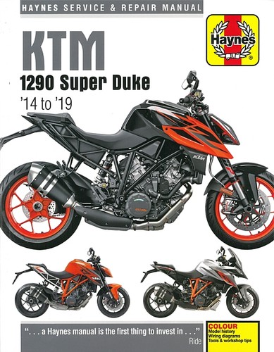 Haynes handbuch ktm - handbuch:, 1290