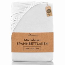 Mikrofaser Spannbettlaken Spannbetttuch Bettbezug in vielen Farben/Größen
