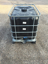 600 640 l IBC Container Regenwassertank SCHWARZ NEU rebottled 1.Wahl Trinkwasser