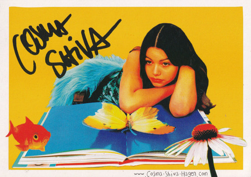 Autogramm cosma shiva hagen - cosma,