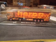 herpa lkw 1:87 Scania 164 TL   Monument-Truck  Unbespielt