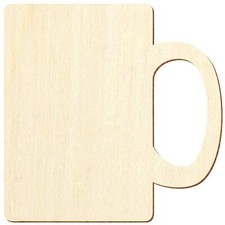 Holz Kaffeebecher - Deko