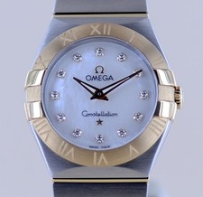 Omega Uhr Constellation Stahl