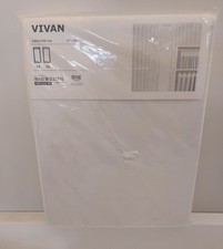 Ikea Vivan White Curtain Panel
